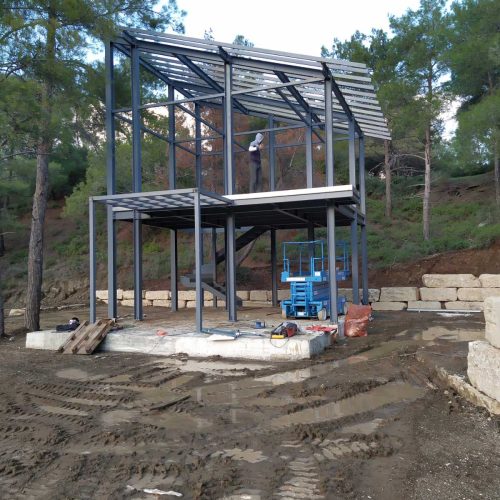 House in Vouni structure